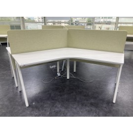 퍼시스 120도 인에이블책상세트[3인석]