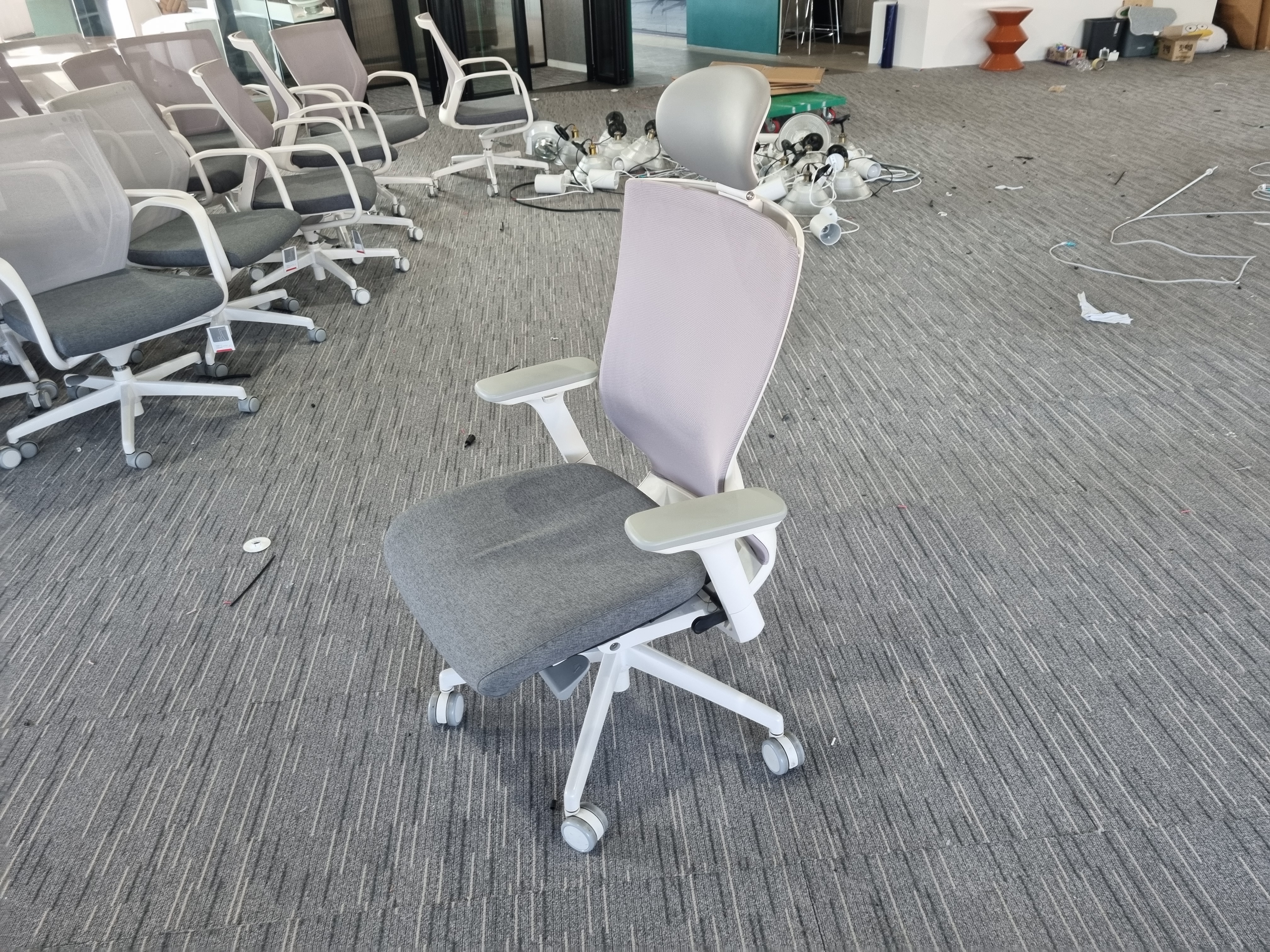 퍼시스 CHN4300WAH 사무용의자[신품등판2개]-2개하남예약,4개광교예약