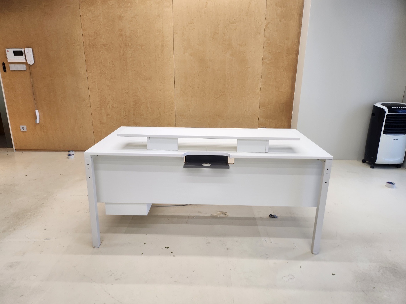 펀잇쳐스 1580 데스크 세트[서랍,모니터받침대포함]