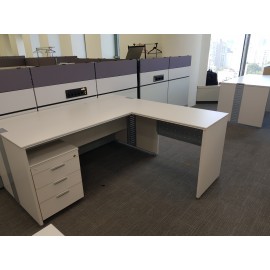 퍼시스 슈퍼테크1600 책상[사이드없음,서랍별매]