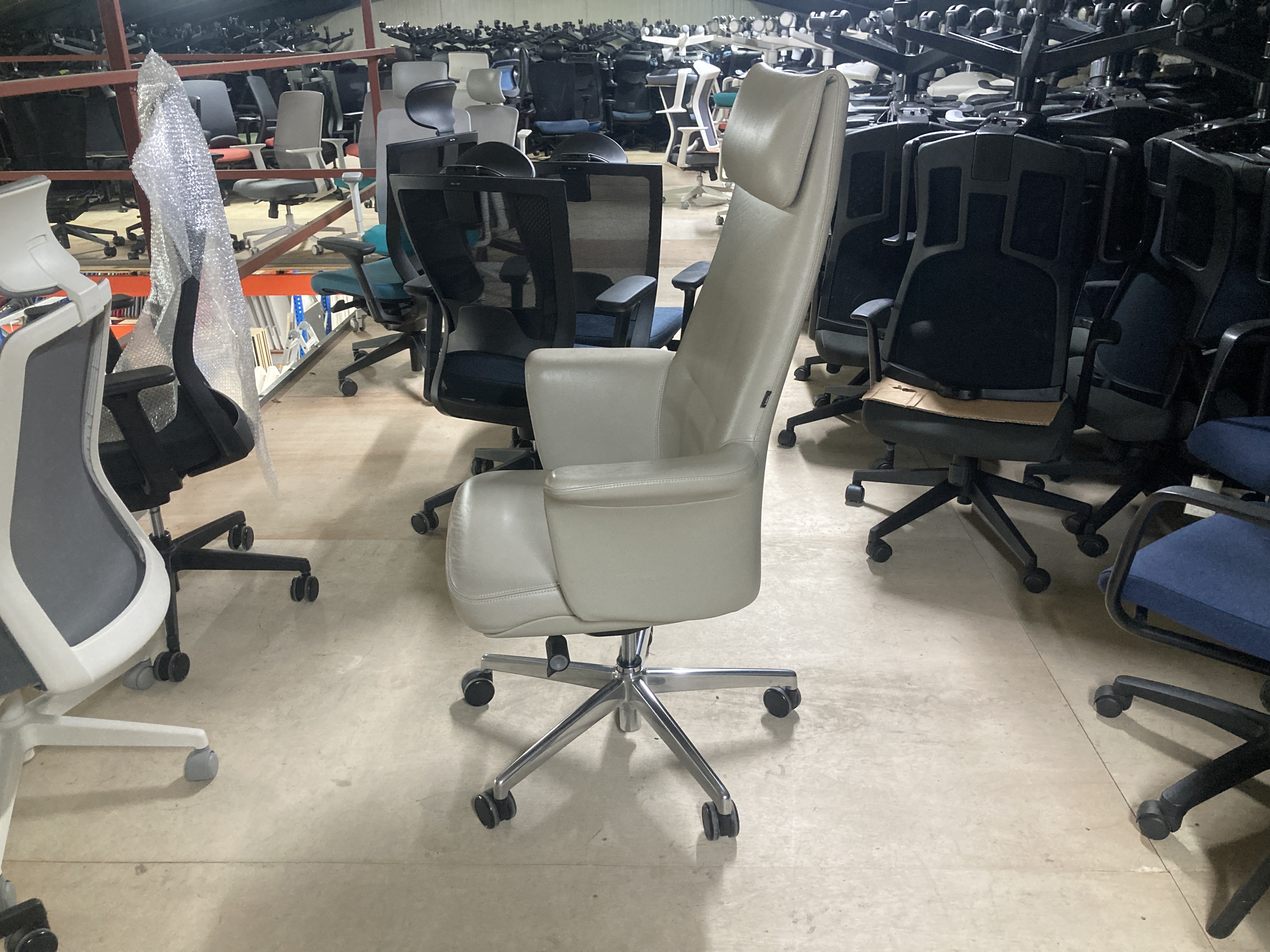 퍼시스 셀리오스 중역의자 CH5400[전면천연가죽]